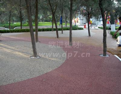 透水混凝土地坪-歐進建材